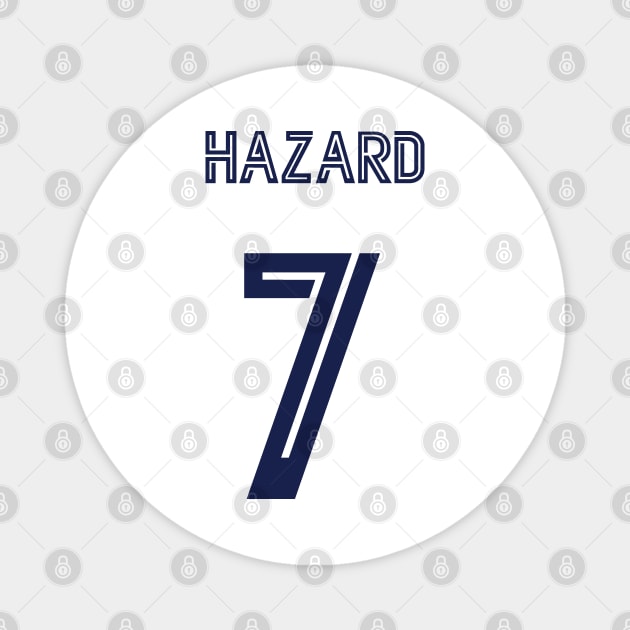 Hazard 7 real madrid Magnet by Alimator